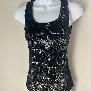 Black and White Women's Tank Top